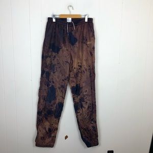 Brooks Tie Dye Nylon Windbreaker Pants Sz XL